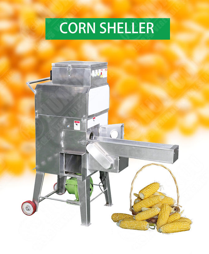 500-600KG/H Sweet Corn Thresher Automatic Corn Sheller Machines
