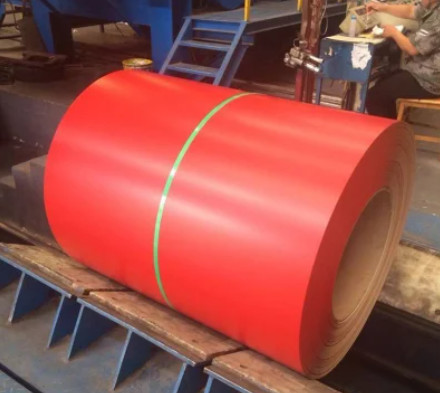 Prepainted Galvalume Steel AZ120 PPGL Steel Coil SMP DX51D For Metal Wall Panels