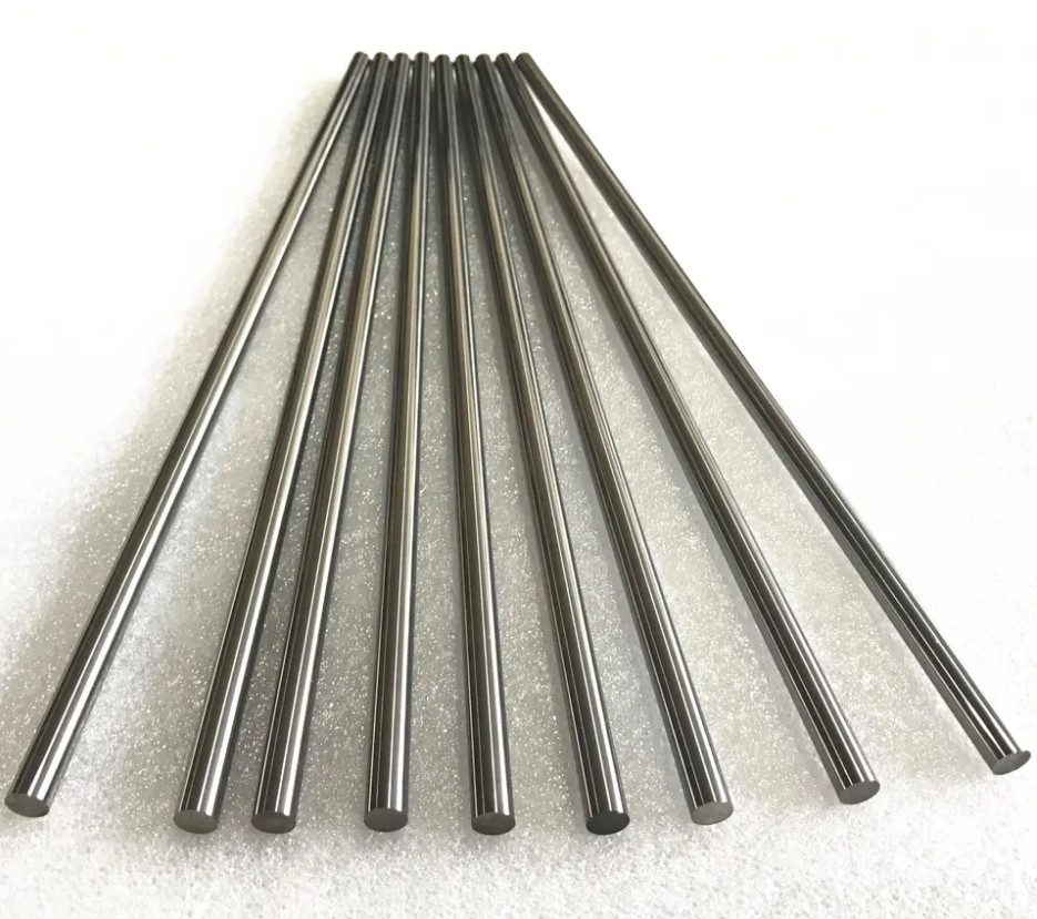 YL10.2 Polished Tungsten Carbide Round Bar Customized Rods with High Hardness