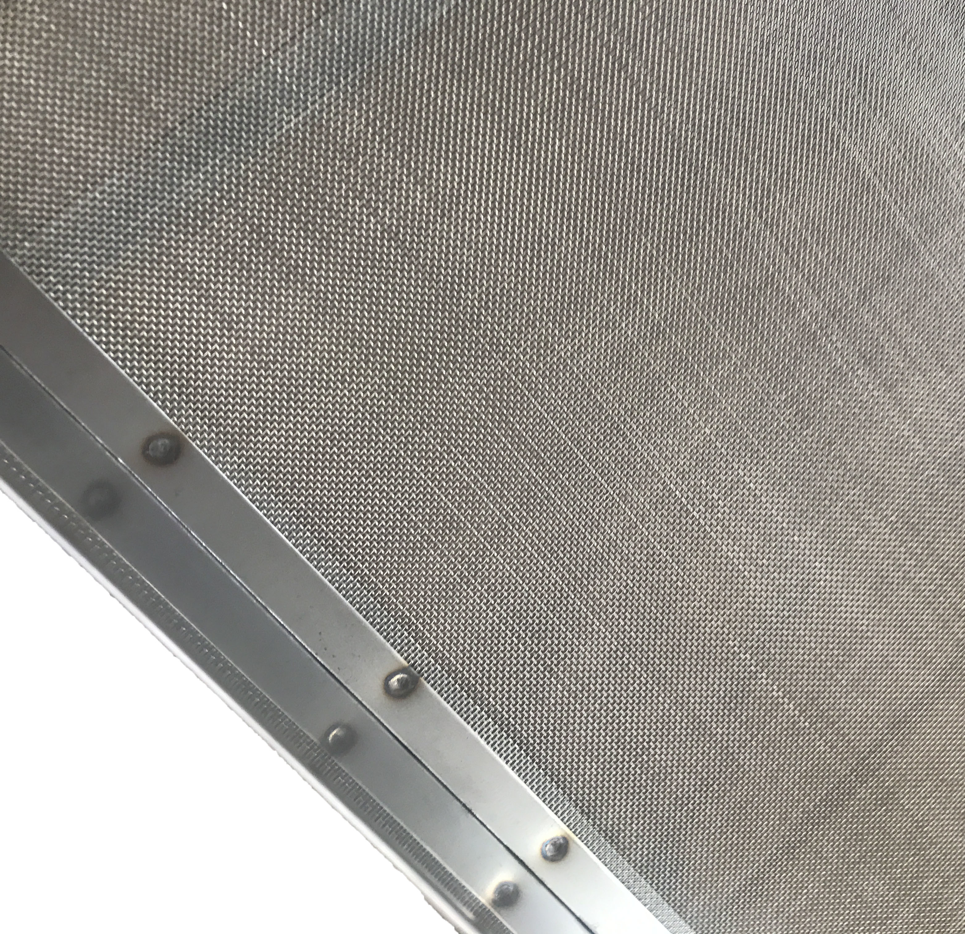 Steel Woven Wire Mesh Tray Screen Rectangular Opening 600x400mm
