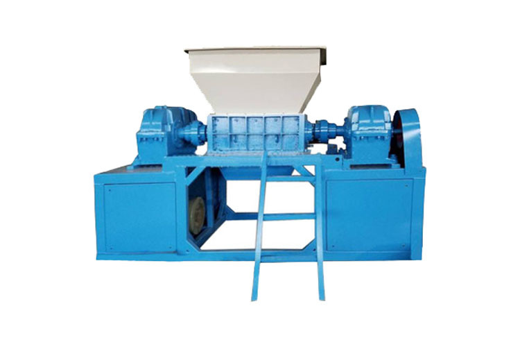 Recycling Double Shaft Shredder Machine For Waste Metal Recycling