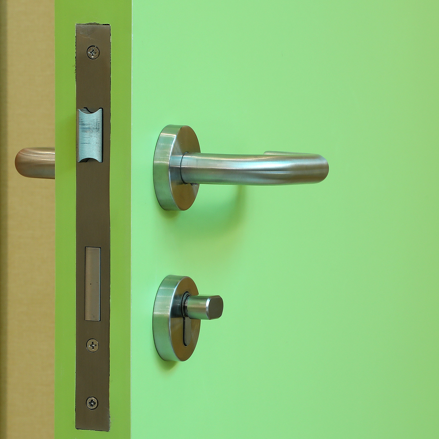 Swing Sound Proof Wood HPL Doors Perlite Filler Material