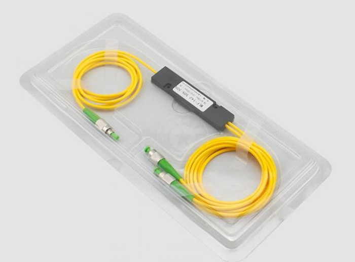 Steel Tube Bare Fiber 250um 3×3 Fiber Optic Coupler with FC Connectors