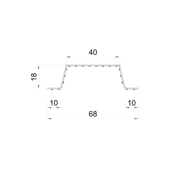 Dual Roll Forming Machine For YX18-40 YX35-38 Omega Profile (2-In-1)