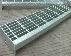 DIY ASTM A1011 Bar Grating Treads Easy Spiral Fixation Or Welding Fixation Installation