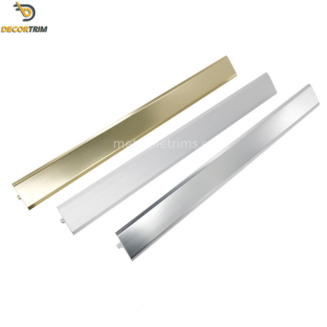 Decorative T Shaped Transition Strip 17mm Aluminum Alloy Material