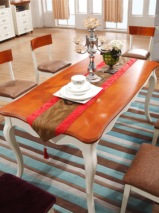 Concise Dining Room Furniture Wood Dining Table