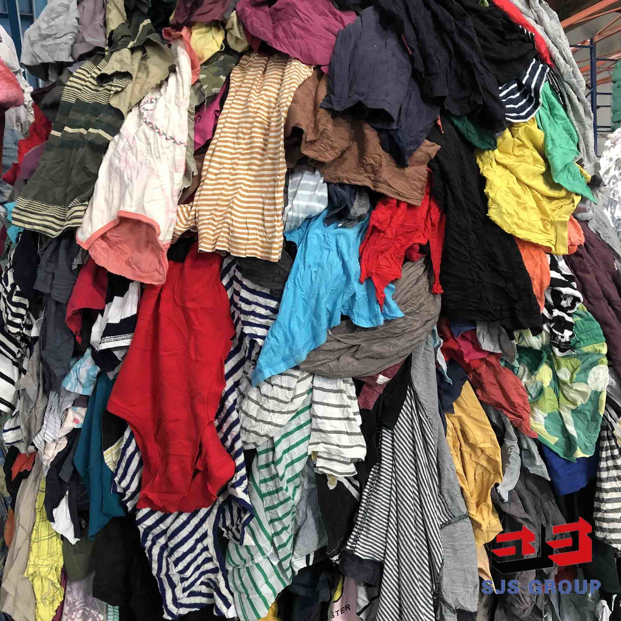 Machine Wiping Dark Color Mixed Industrial Cotton Rags