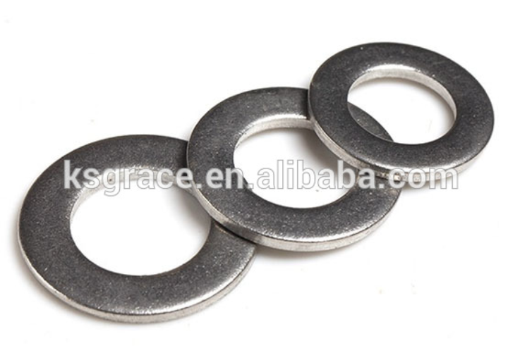 OEM DIN125 Stainless Steel Flat Lock Washers Metal Plain Washer For Bolts