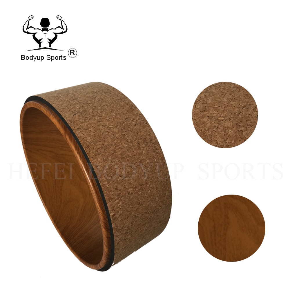 1.35kg Dharma Yoga Wheel For Beginners , Gym Yoga Equipment High Density TPE Foam
