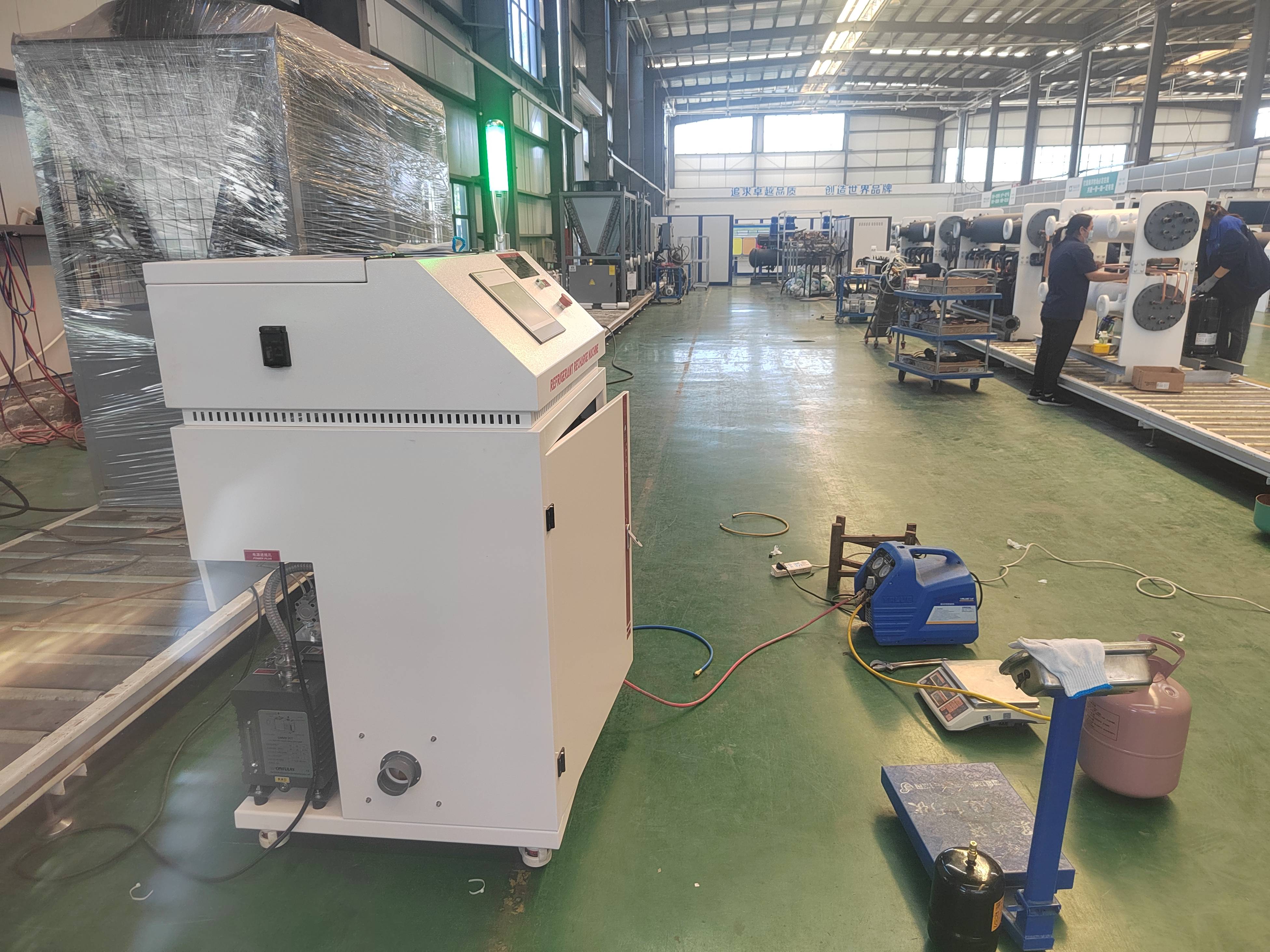 Freon Gas R600 Filling Machine Gas Charging Station