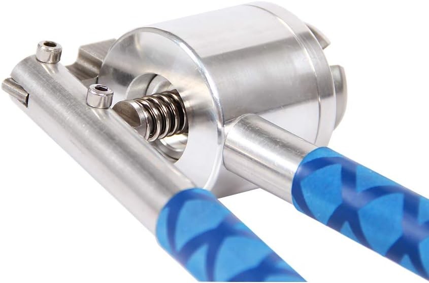 20mm Flip Vial Crimper, 100 Pcs Flip Caps And 100 Pcs Rubber Stoppers Are Included (20mm)