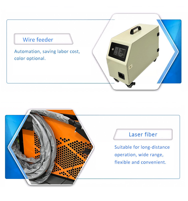1500W 2000W 3000W Mini Hand Held Laser Welding Machine Laser Cutting Welding Machine With Raycus Laser Source