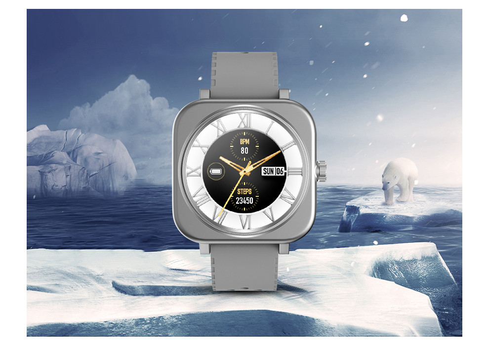 Android 4.4 Bluetooth IOT Devices 240*240 Round Touch Screen Smartwatch