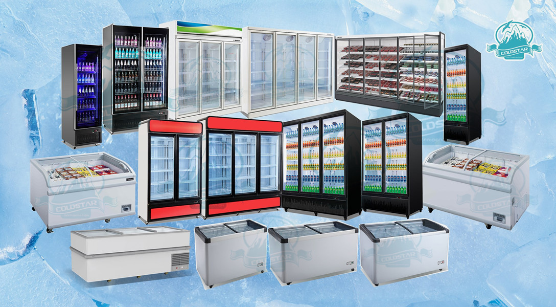 Vertical Refrigeration Equipment Beverage Sprite Freshness Cooler Showcase cooler/Fridge