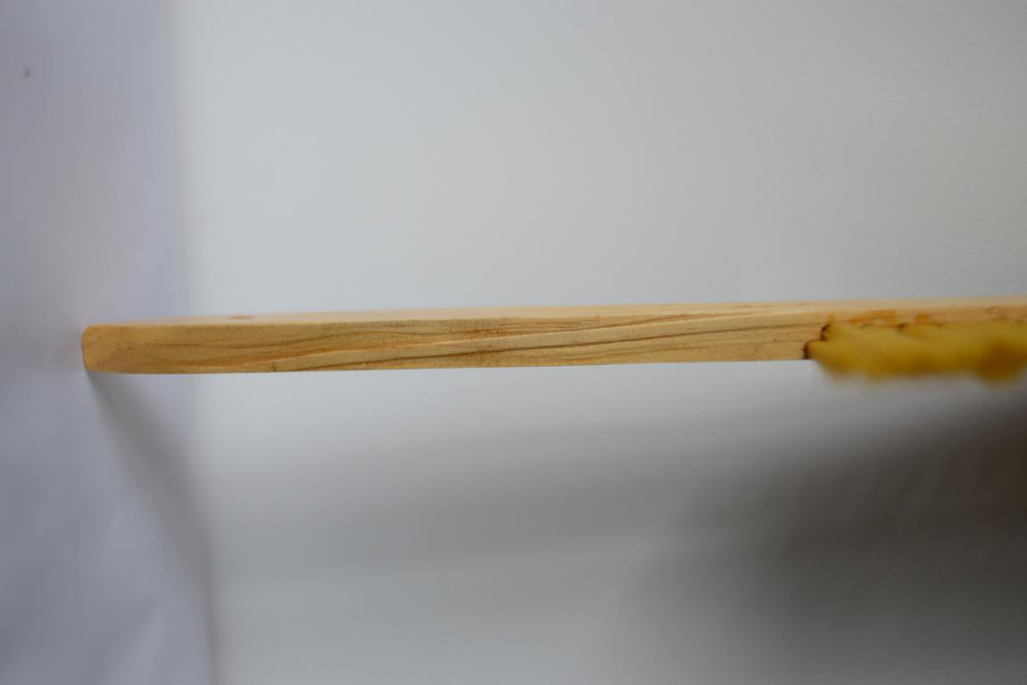Best Selling Double Rows Bee Brush With Wooden Handle Plastic Hair Beekeeping Tools