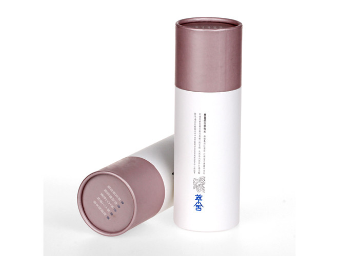 Delicate Handle Paper Tube Packaging Offest Print Mailing Tube