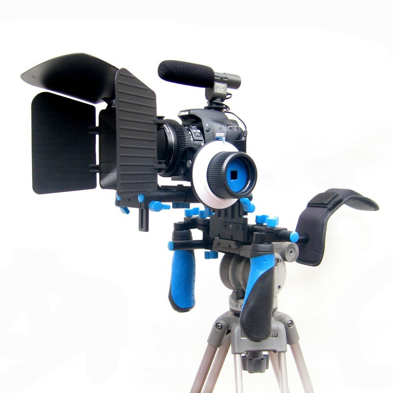 Professional Shoulder Support Rig for DSLR and Camcorder