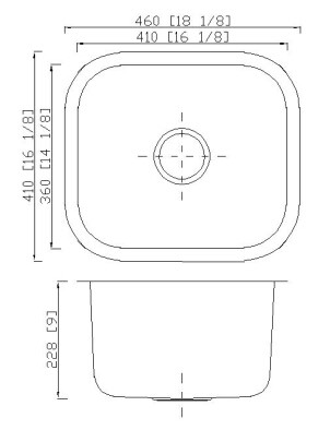 16 Gauge SS Single Bowl Kitchen Sink With Easy Cleaning Corners