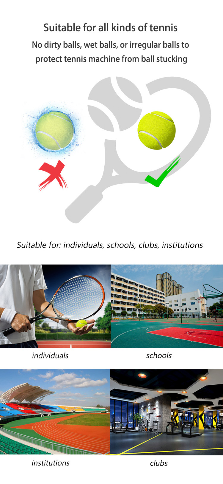 AC Power Portable Tennis Ball Shooter Machine Horizontal Angle