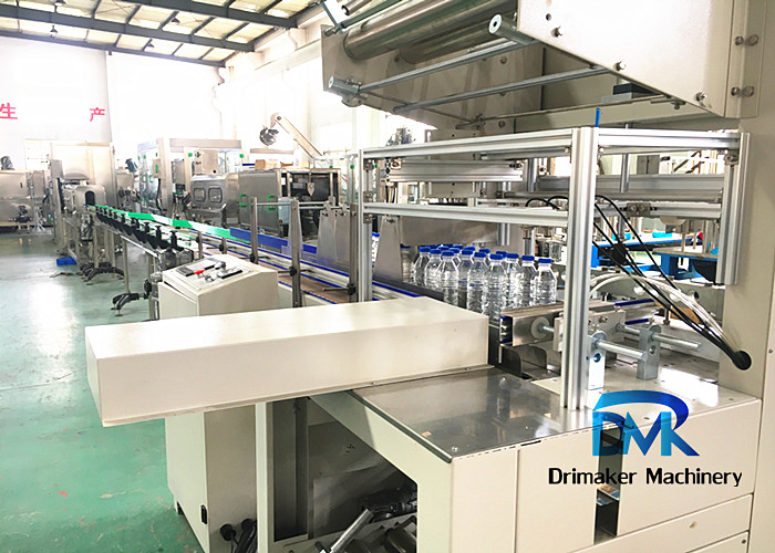 Auto Heat Shrink Tunnel Packaging Machine For Beverage Flat Bottle