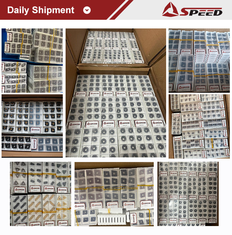 Speed Carbide Inserts For Aluminum Tungsten Carbide VNMG160408 Turning Tool