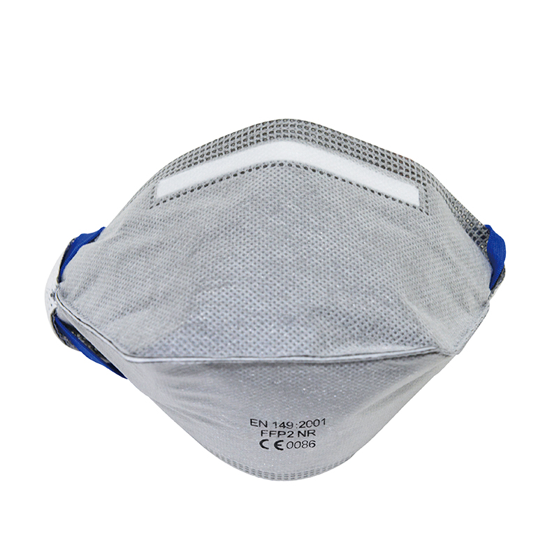 CE 149 FFP2 Non-Woven Folded Valved Respirator Dust Mask for Indoor Outdoor Protection