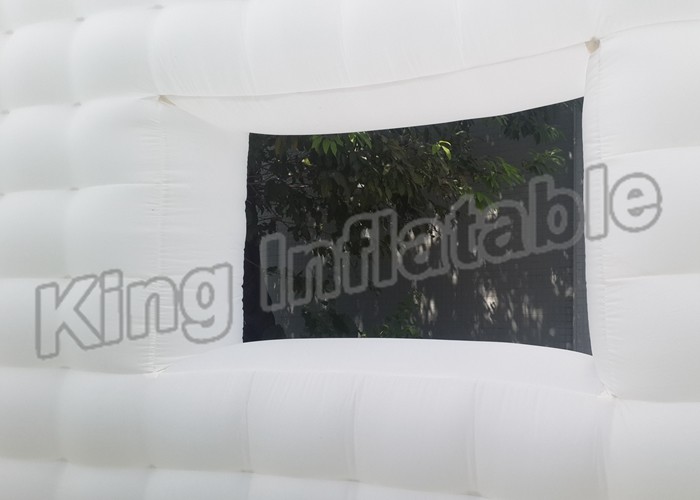 Marquee Reinforced Seam Inflatable Event Tent PVC Stretch Building Tent With Door And Windows