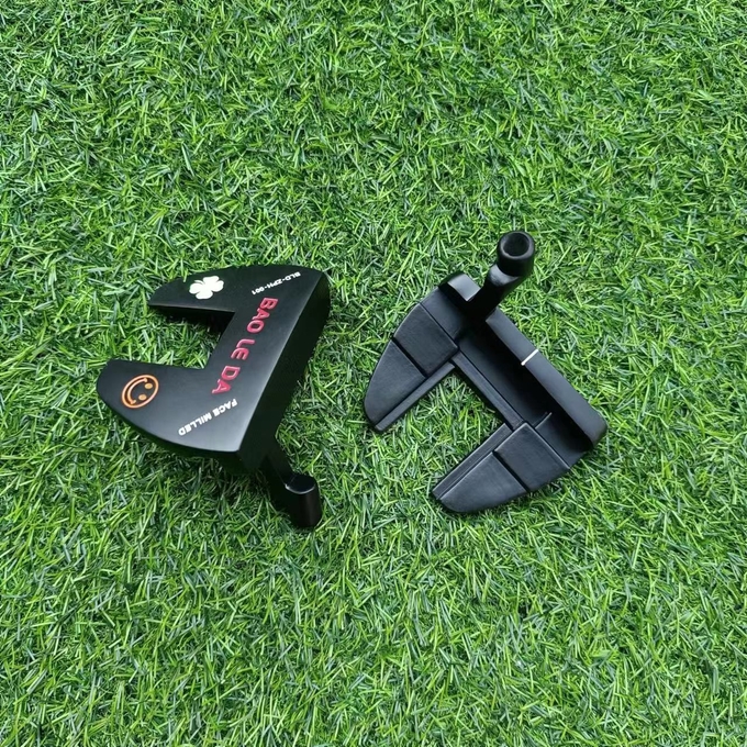 mallet golf putter, golf head , golf putter , complete golf putter