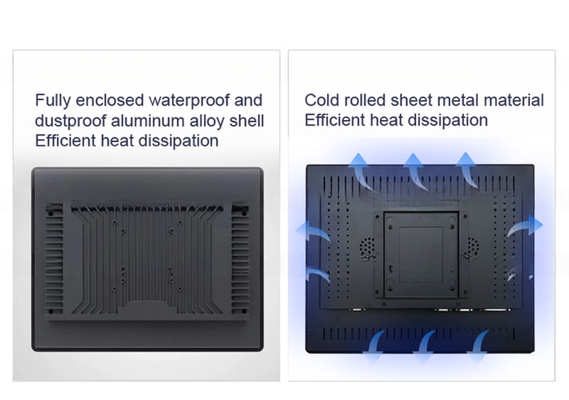 10.4 Inch Embedded Touch Screen PC Computer Ram 8GB 800x600/1024x768