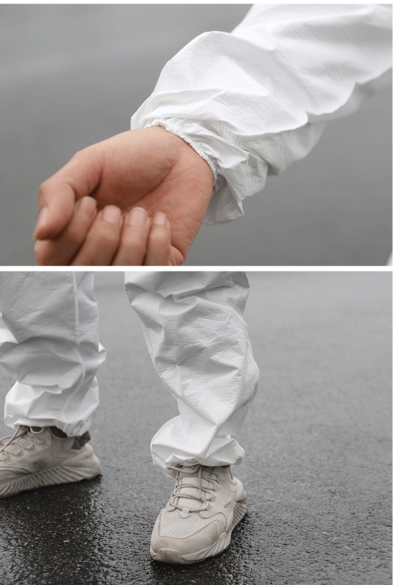 Disposable Medical Protective Clothing SMS Non woven Isolation Suit for Hospital