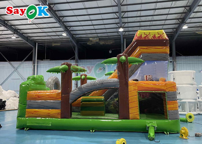 Outdoor Inflatable Slide 21.3FT Inflatable Bouncy Castle Slide Kids Slide Bouncer House For Indoor