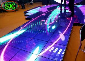 Buy cheap High Brightness  P10 Catwalk Stage Interactive Dance Floor 1/4 Scan product
