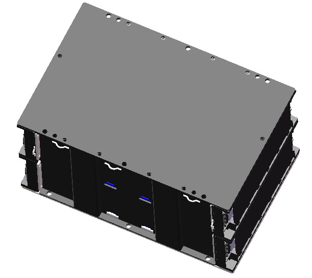 135Ah Lithium Battery Module 19.2V 38.4V Square Aluminum Shell