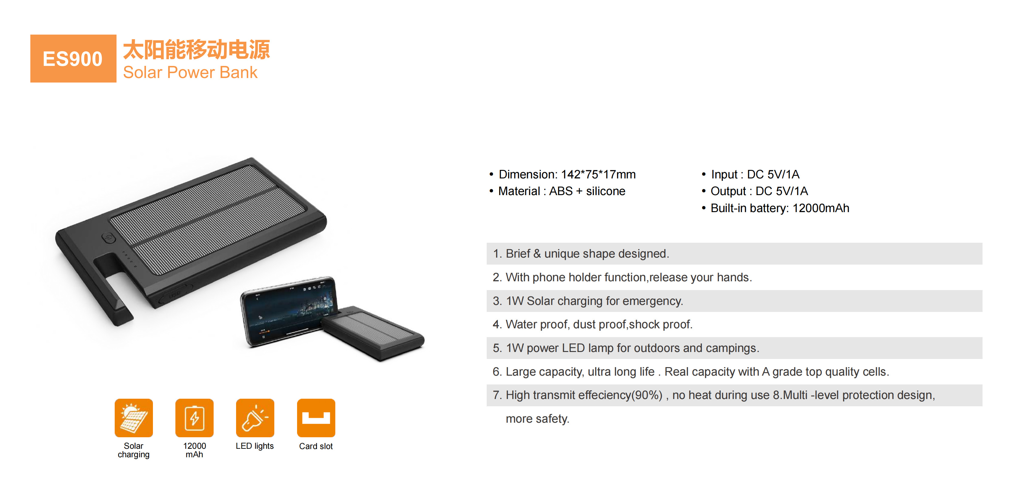 China Solar Power Bank w/ Wireless Charger, consumer electronics Products Manufacturers & Suppliers