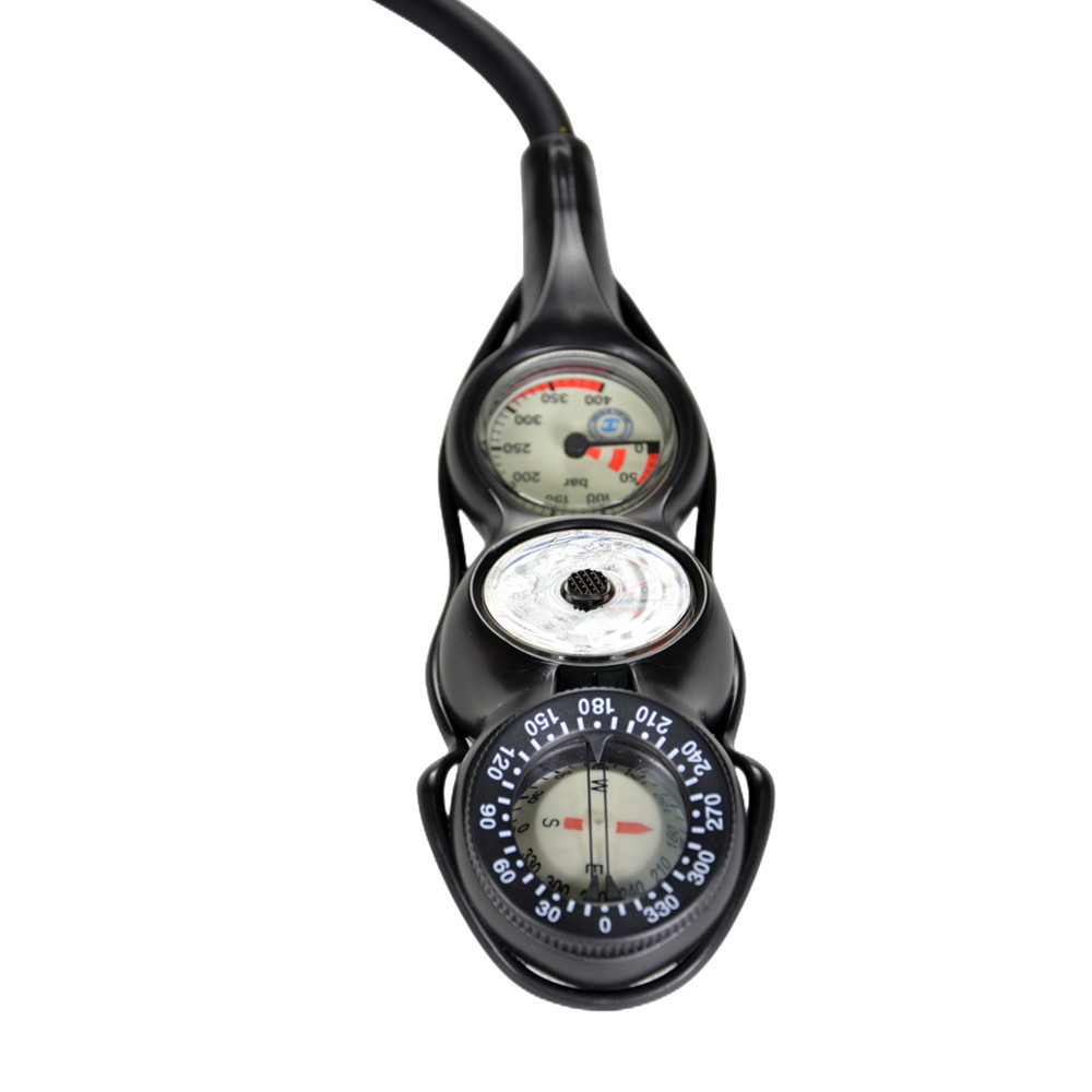 Length 98.5cm Brass Scuba Diving Gauges Anti Corrosion Durable