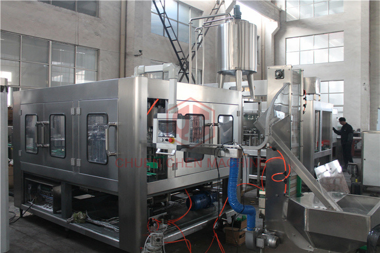 Complete A To Z Plastic Energy Juice Hot Filling Equipment Full Automatic