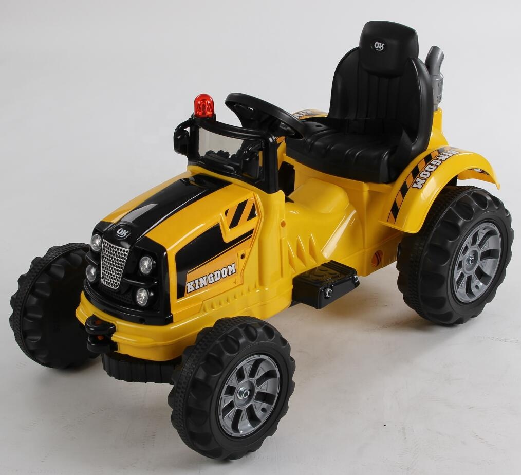 2022 Ride On Car for Kids 6v 12v Electric Construction Truck Tractor Battery Toys