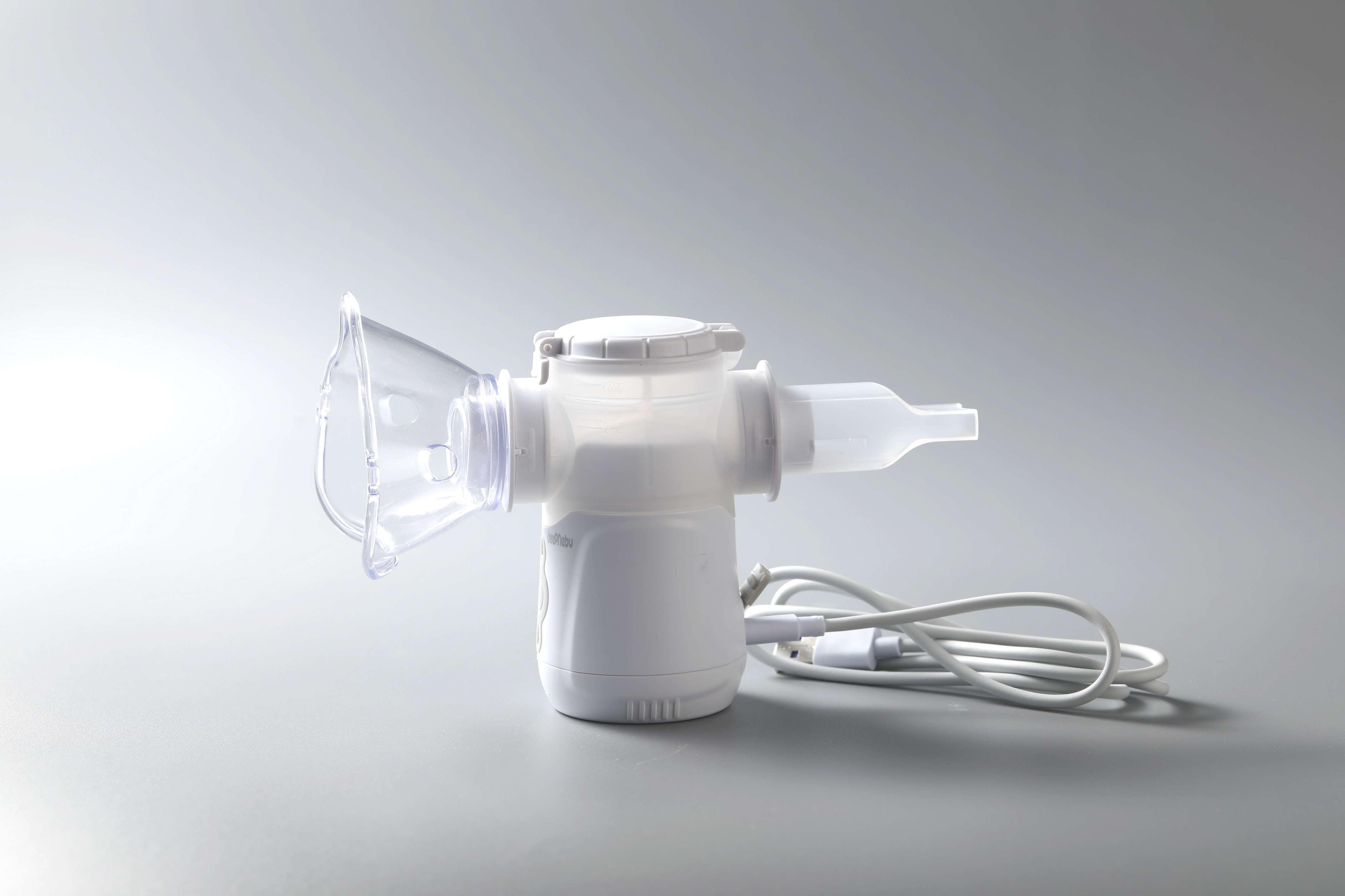 Bronchus Portable Mesh Nebulizer Pediatric Battery Operated Inhaler 2.9μm - 5μm