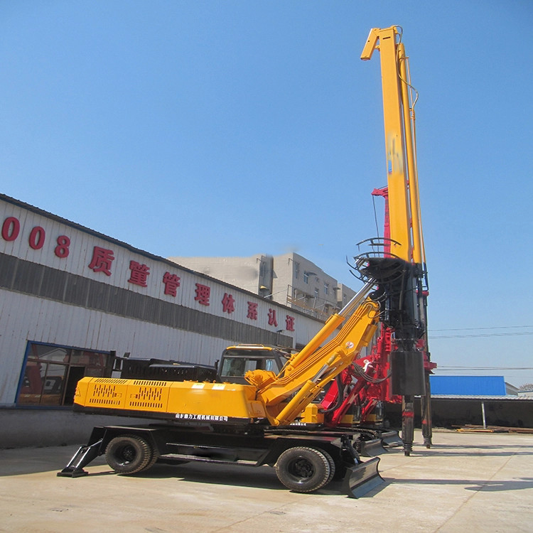 Small Diesel Mining Rock Drilling Rig For Building Foundation