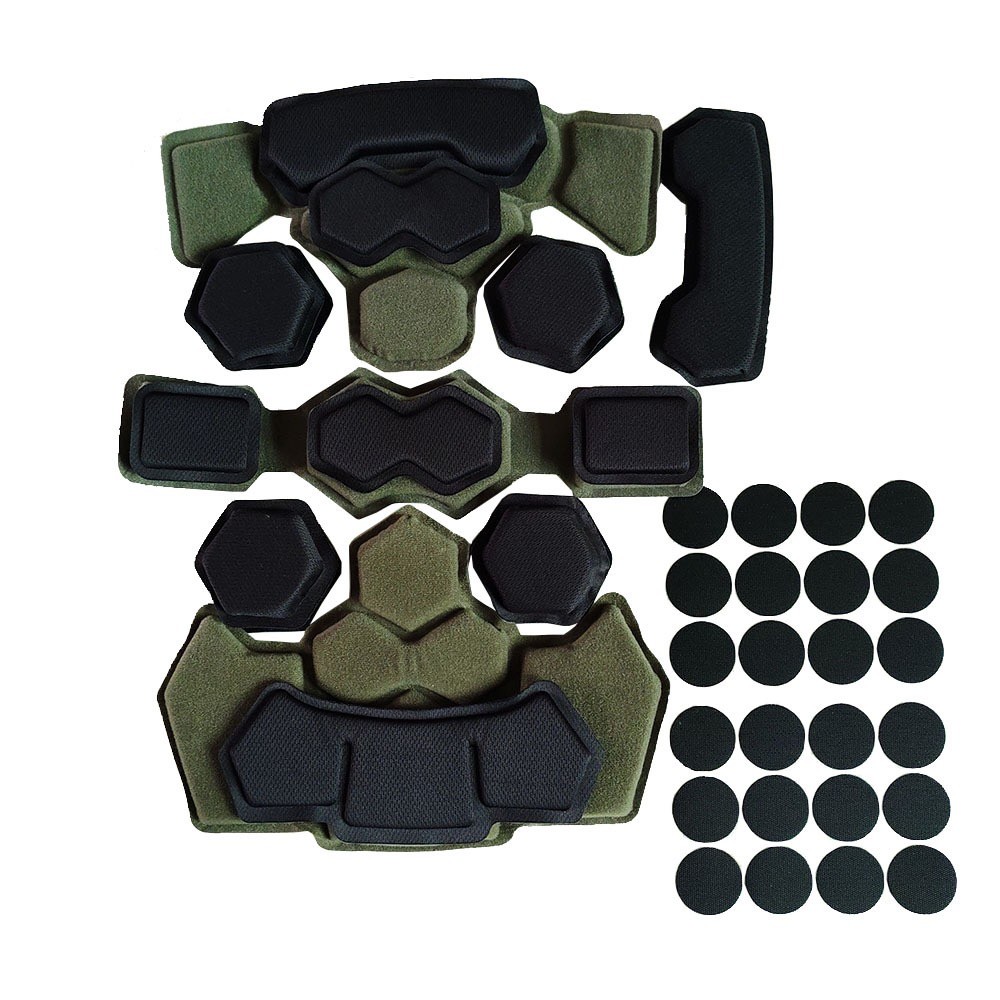 Tactical Team Wendy Cushion Pads Inner Comfort Padding Kit Protective Gen 4 Sponge Memory Foam For FAST MICH PASGT