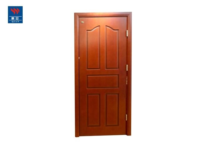 Hotel Solid Wood 1 Hour Fire Rated PVC Flush Door