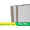 Buy cheap Duplex board paper laminated with grey board 700gsm 1mm from wholesalers