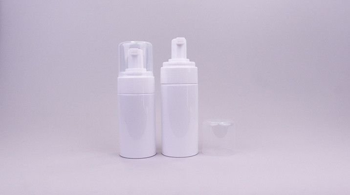 0.8cc Empty PET Foaming Soap Pump Bottle Empty Foam Pump Bottles