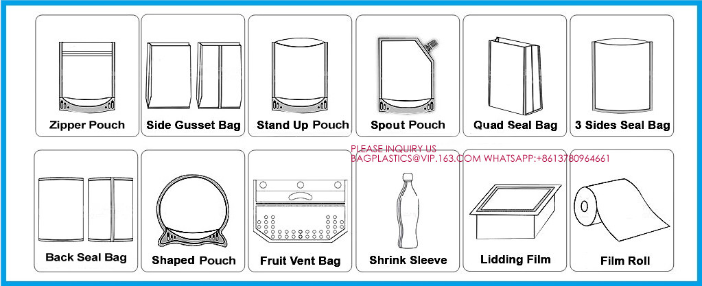 Airtight Aluminum Foil Laminated Plastic Packaging Small Tea Package Bag Plastic Pouch