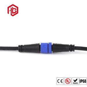 Buy cheap Male To Female 3 Pin M15 Watertight Cable Connector product