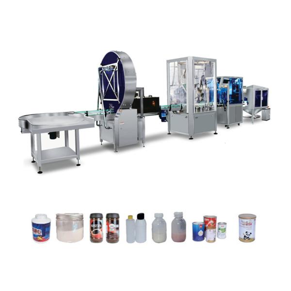 Sesame Medicine Protein Automatic Packaging Line Coffee Powder Bottle Filling