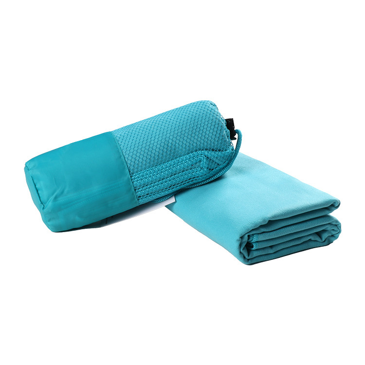 Personalised Absorbent Sweat Quick Dry Microfiber Suede Towel With Bag