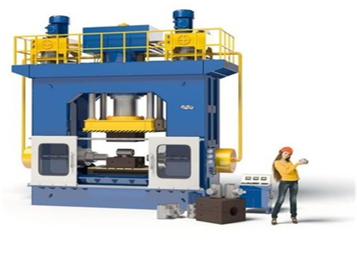 Diameter 273mm Cold Push Tee Machine , Carbon Steel Tee Making Machine 45T