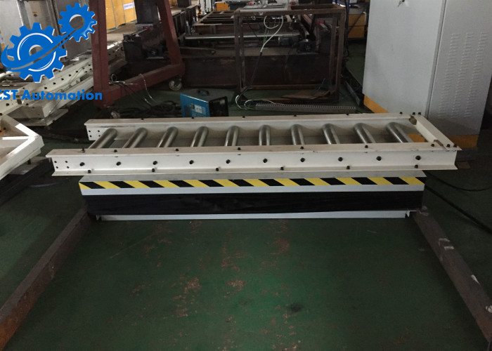 Carbon Steel Portable Roller Conveyor Systems Automated Without Power